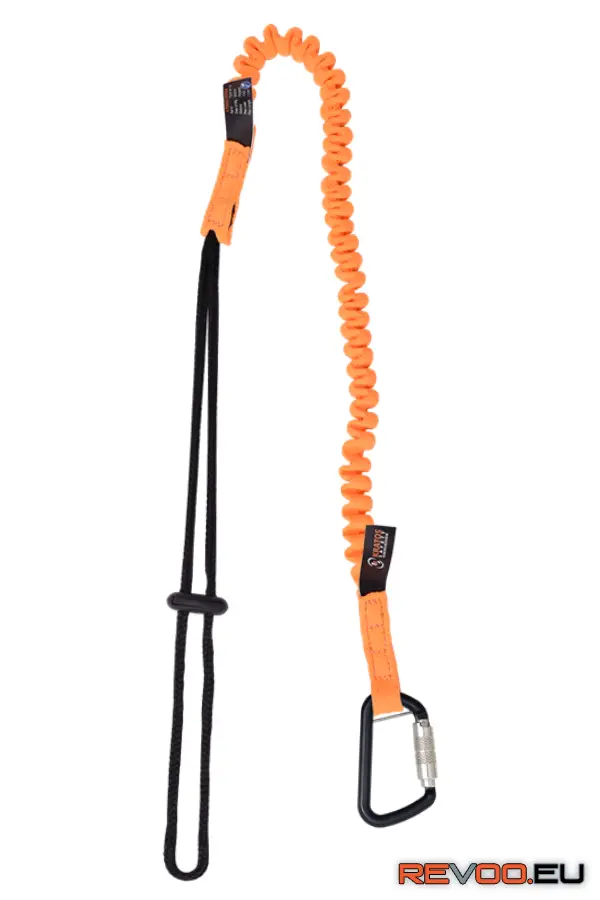 Nyújtható szerszámtartó kötél karabinerrel Kratos KRA-TS9000100 1.