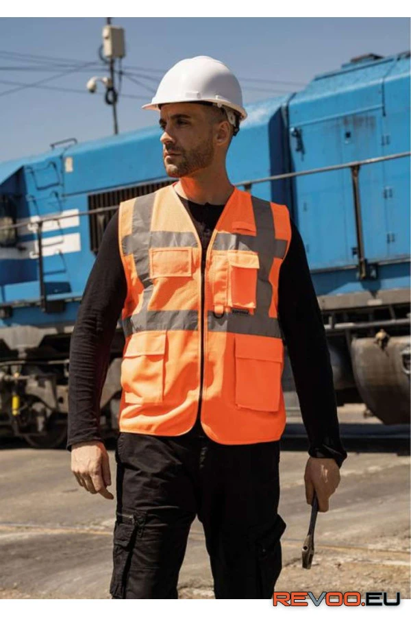 Athens hálós láthatósági mellény   Korntex KXEXQ 4.