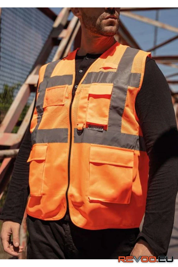 Athens hálós láthatósági mellény   Korntex KXEXQ 5.