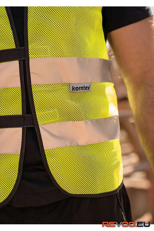 Thessaloniki hálós láthatósági mellény   Korntex KXQ 5.