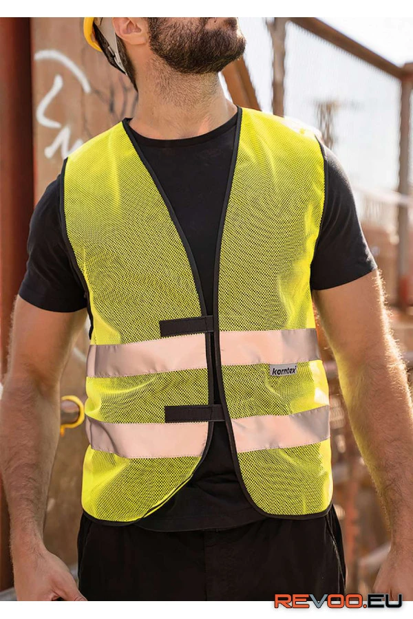 Thessaloniki hálós láthatósági mellény   Korntex KXQ 6.