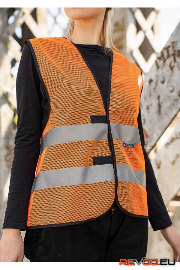 Thessaloniki hálós láthatósági mellény   Korntex KXQ 7.
