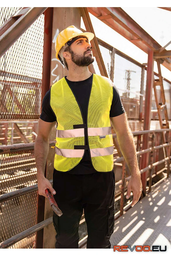 Thessaloniki hálós láthatósági mellény   Korntex KXQ 8.