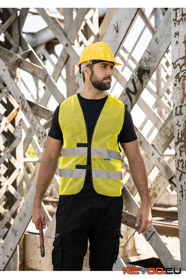 Thessaloniki hálós láthatósági mellény   Korntex KXQ 1.