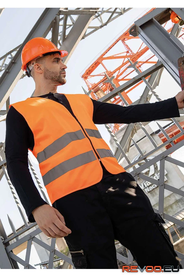 Cologne cipzáras láthatósági mellény   Korntex KXRX217 2.