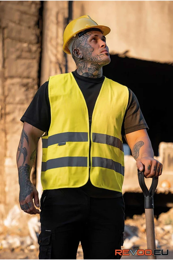 Cologne cipzáras láthatósági mellény   Korntex KXRX217 1.