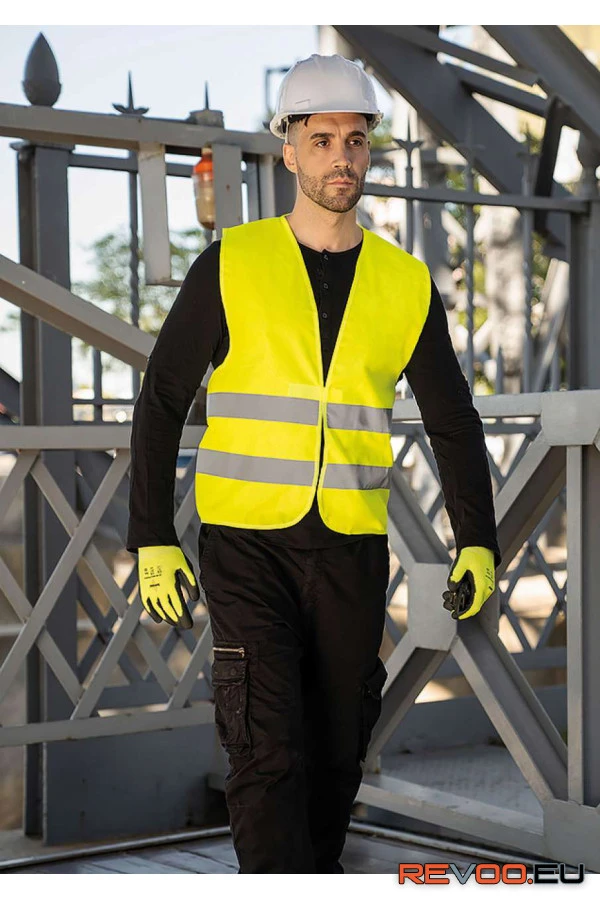 Karlsruhe feliratozható láthatósági mellény Korntex KXX217 3.