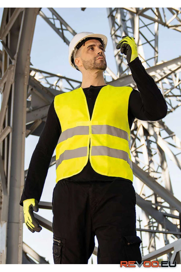 Karlsruhe feliratozható láthatósági mellény Korntex KXX217 4.