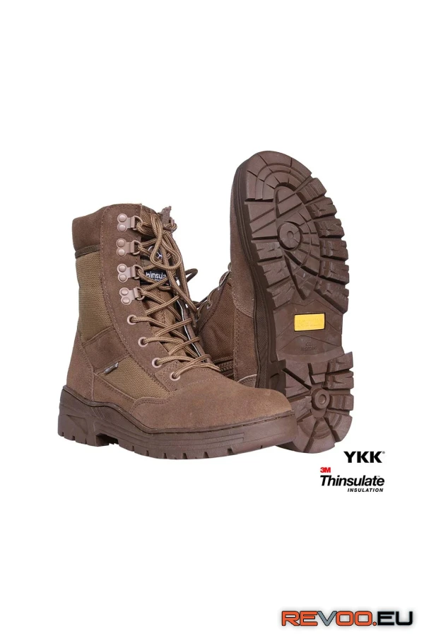 Cipzáros taktikai bakancs, coyote Fostex LAB01440-1450 2.