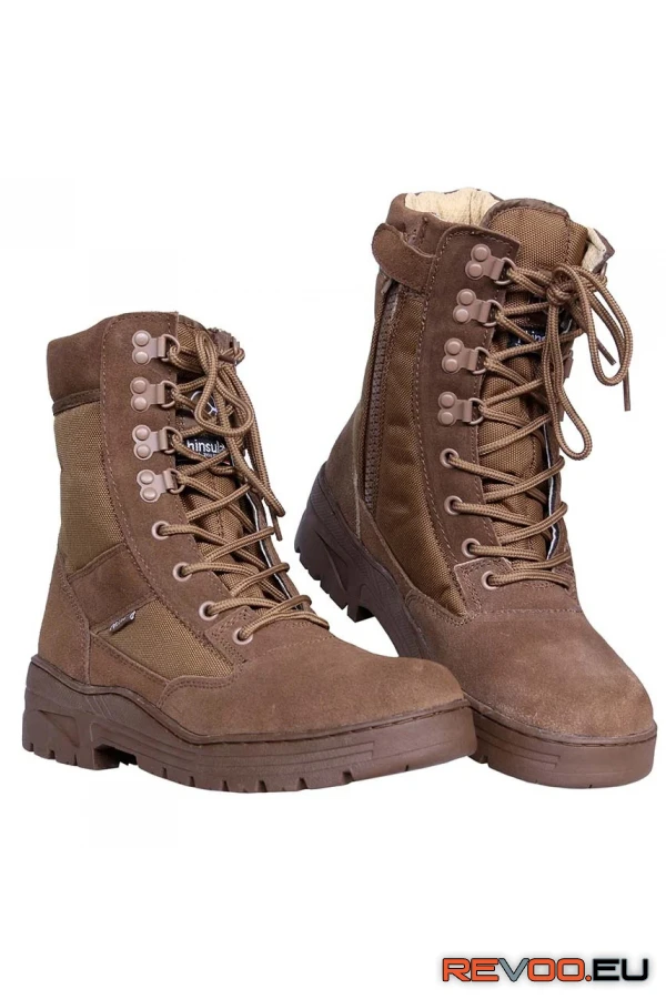 Cipzáros taktikai bakancs, coyote Fostex LAB01440-1450 1.