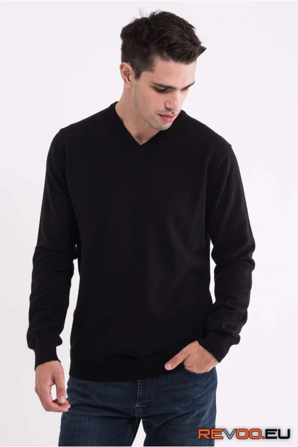 Férfi V-nyakú pamut pulóver Legend World Wide LW9133 3.