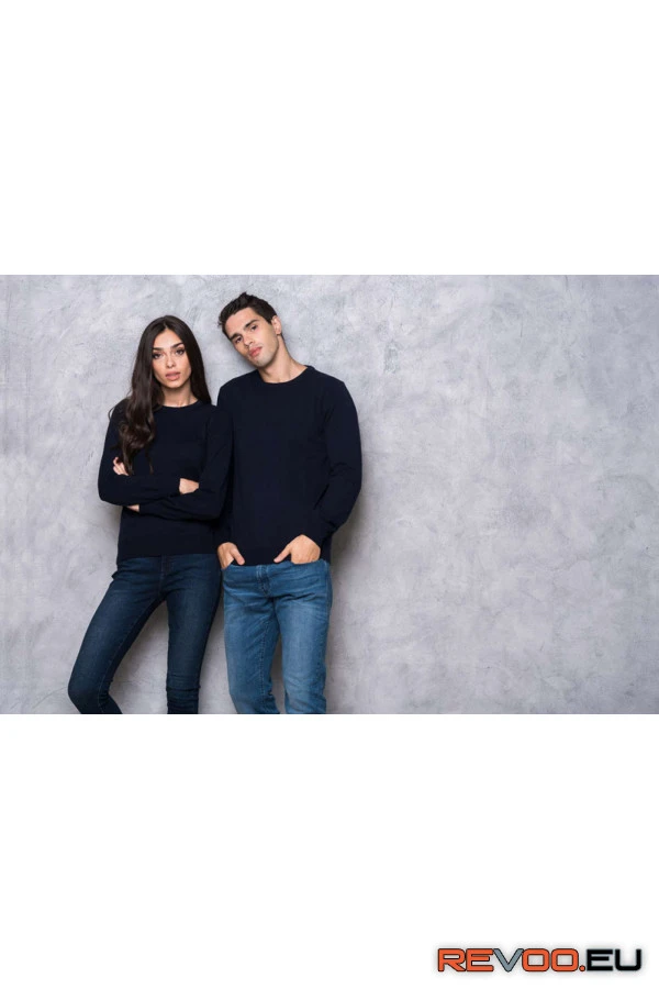 Női környakas pamut pulóver Legend World Wide LWL9188 3.