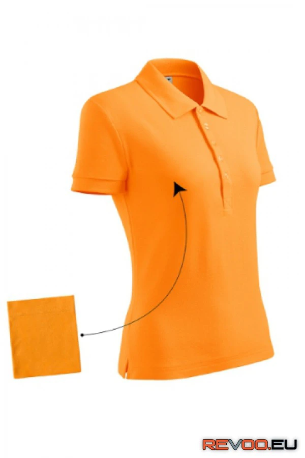 Cotton női galléros póló Adler-Malfini MAL-213 1.