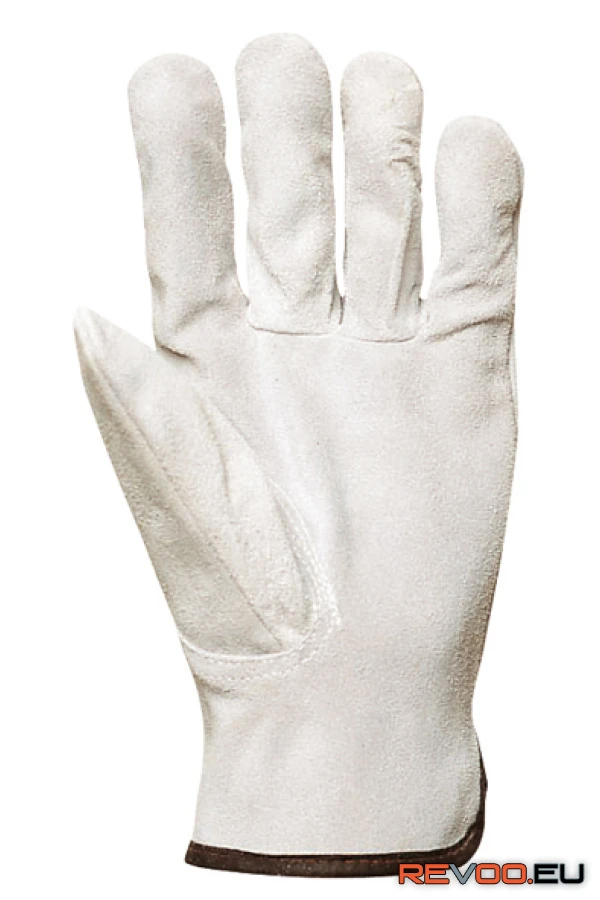 Bőrkesztyű marhahasíték erős tenyér és kézhát Euro Protection MO1100 2.
