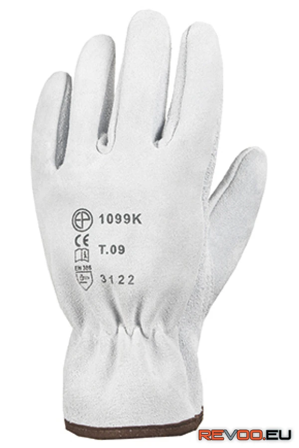 Bőrkesztyű marhahasíték erős tenyér és kézhát Euro Protection MO1100 1.