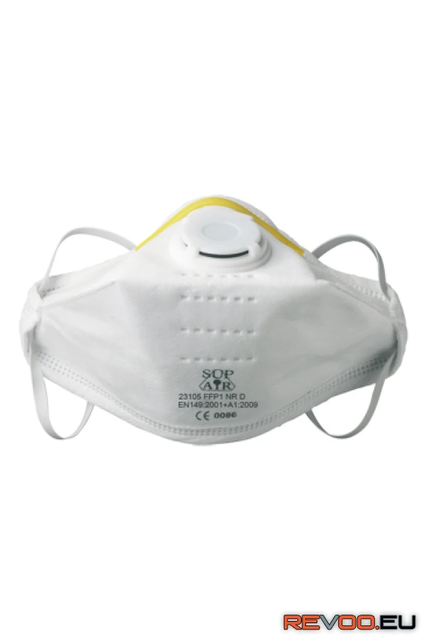 FFP1SL NR D paneles, szelepes pormaszk   SupAir MO23105 2.
