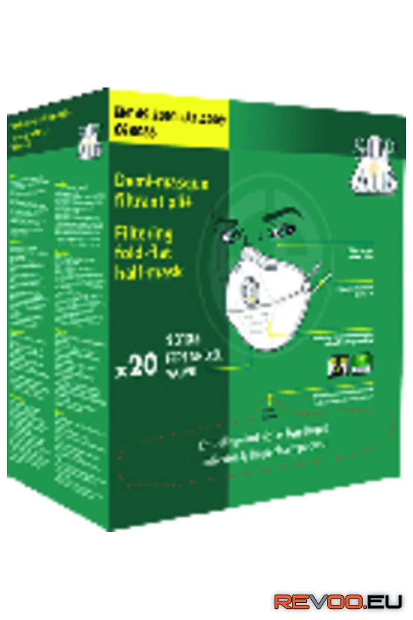 FFP1SL NR D paneles, szelepes pormaszk   SupAir MO23105 3.