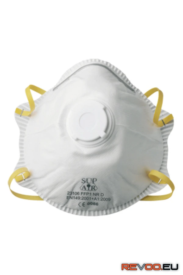 FFP1SL NR D szelepes csésze formájú pormaszk   SupAir MO23106 2.