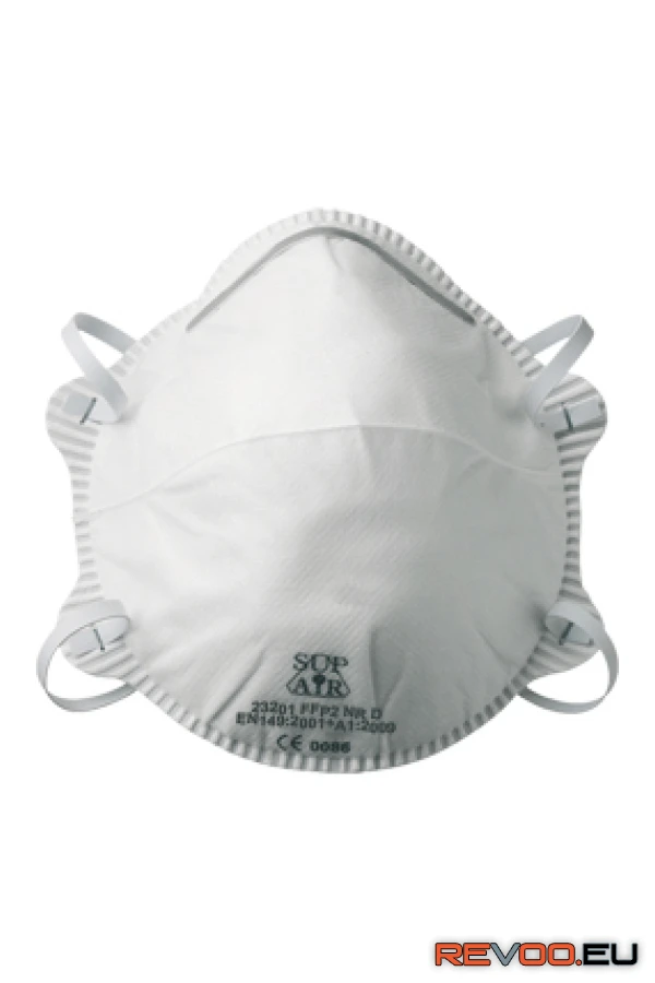 FFP2 SL NR D csésze formájú pormaszk   SupAir MO23201 2.