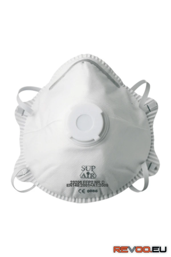 FFP2 SL NR D csésze formájú szelepes pormaszk   SupAir MO23206 2.
