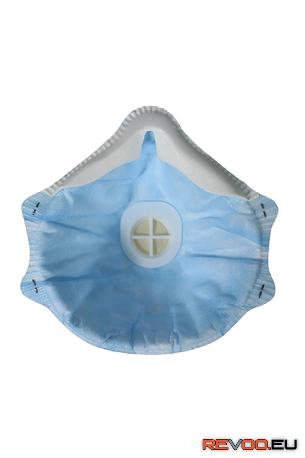 FFP2 NR D kagyló formájú szelepes pormaszk   SupAir MO23216 3.