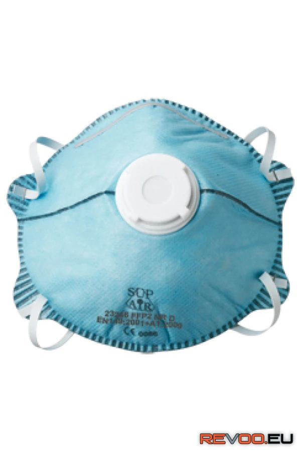 FFP2 SL NR D VO-GA aktívszenes, szelepes pormaszk   SupAir MO23246 1.