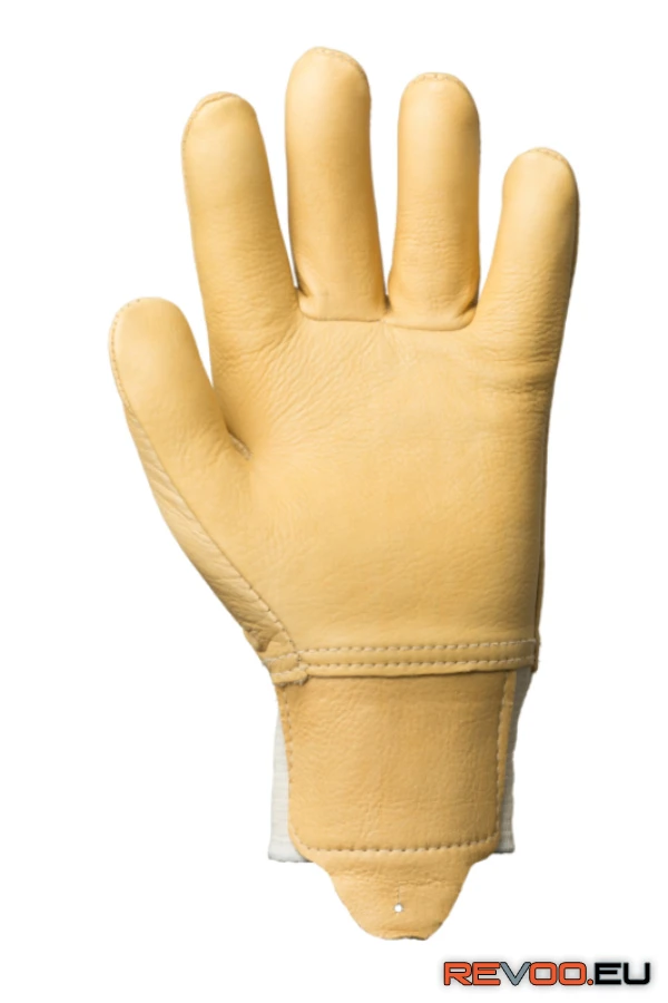 Bőrkesztyű, sárga színmarha tenyér és kézhát, víztaszító   Euro Protection MO2450 2.