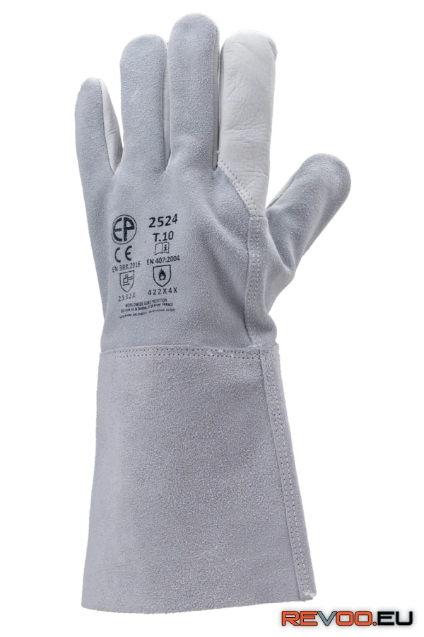 Hegesztőkesztyű színbőr tenyér/hasíték kézhát Euro Protection MO2524 1.
