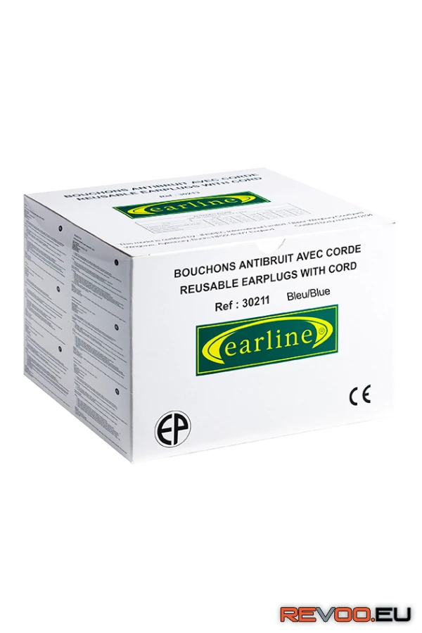 Zsinóros füldugó tárolódobozzal SNR 26dB Earline MO30211 3.