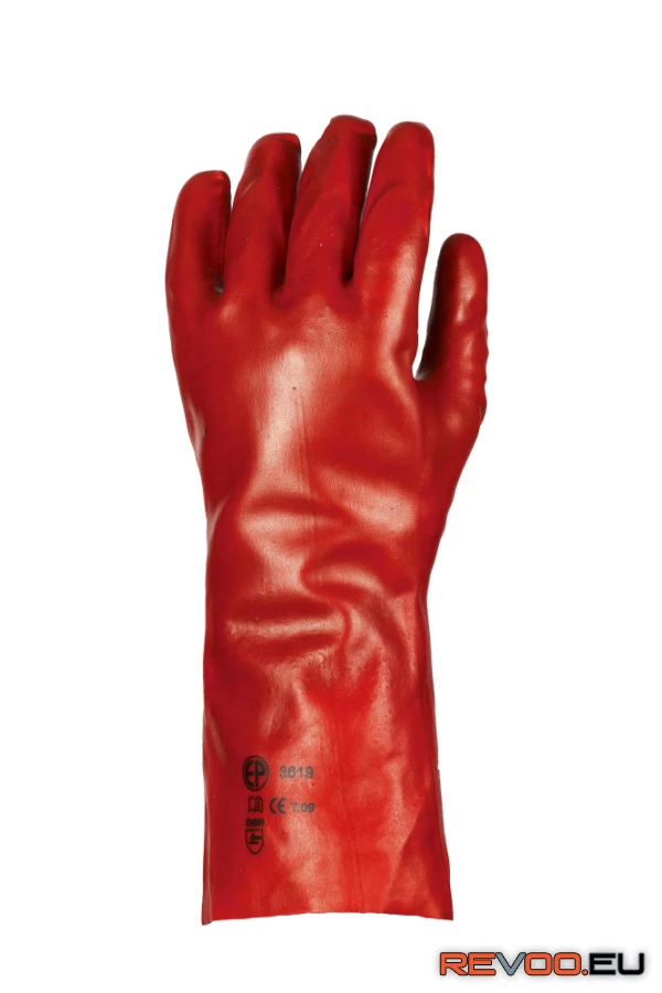 Mártott PVC kesztyű hosszú Euro Protection MO3620 1.