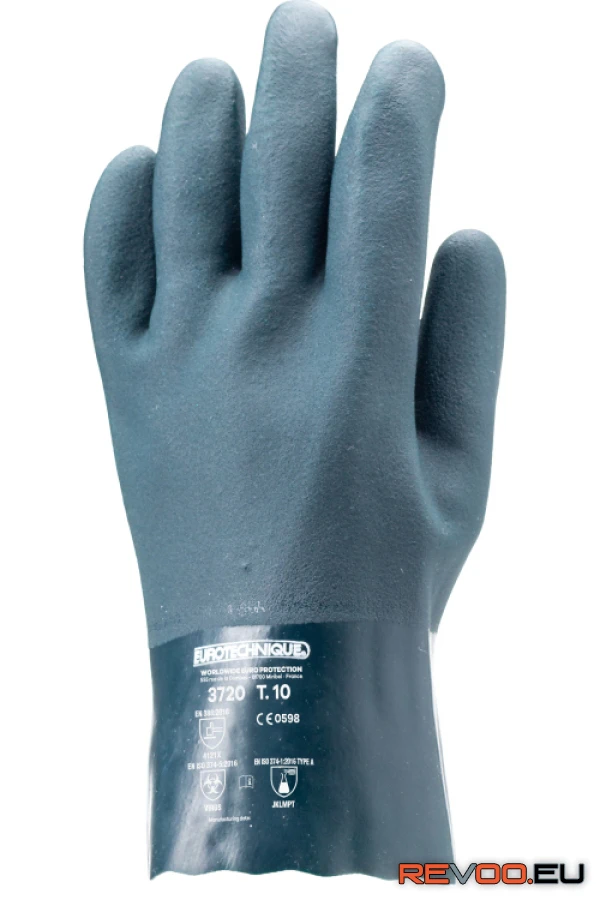 Mártott polimer kesztyű vegyszerálló Euro Protection MO3720 1.