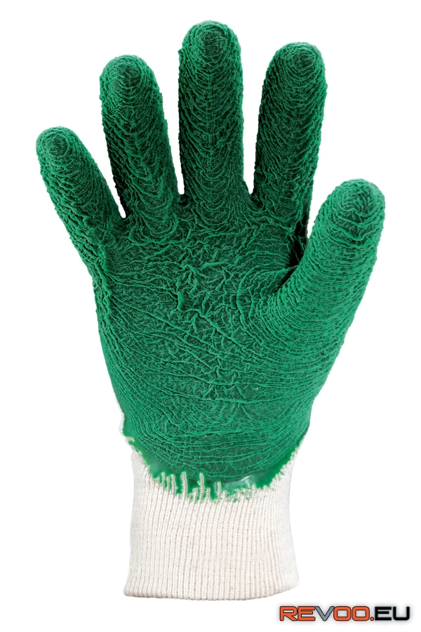 Mártott krepp latex érdes, szellőző kézhát  Euro Protection MO3810 2.