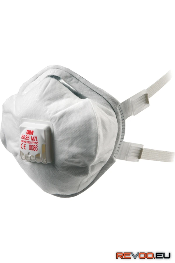 FFP3 R D szelepes pormaszk (5 db) 3M MO3M_8835 1.