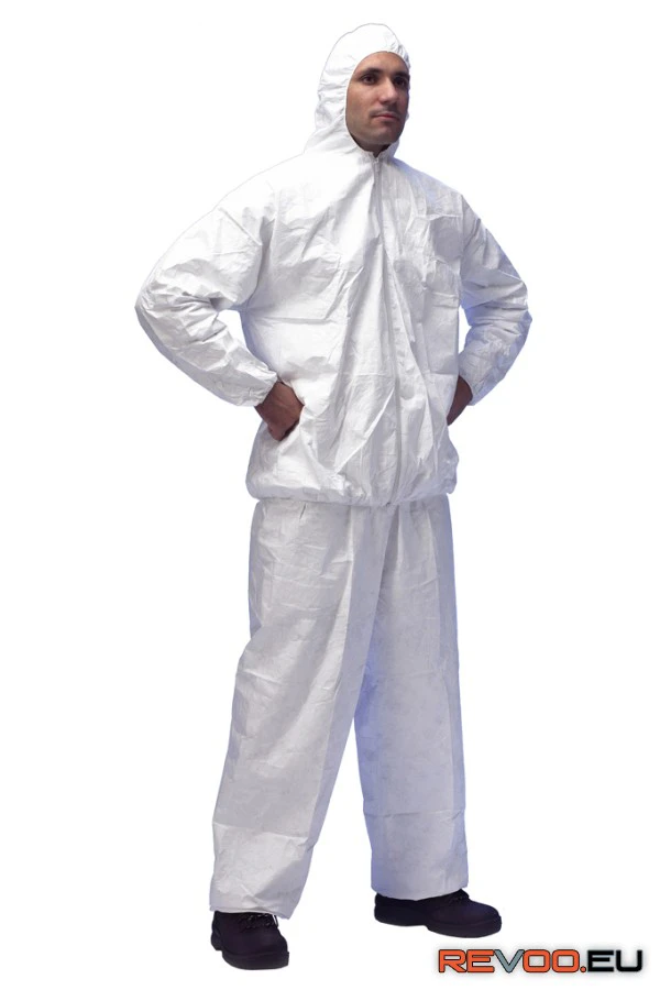 Tyvek kapucnis cipzáras dzseki Dupont MO40310 1.