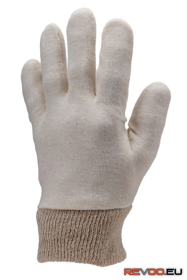 Pamutkesztyű, 30 grammos interlock, mandzsettával  Euro Protection MO4100 1.