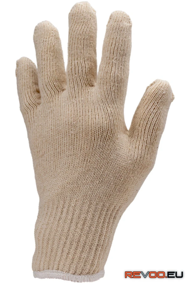 Kötött pamut, duplaszálas cérnakesztyű , női Euro Protection MO4300 1.