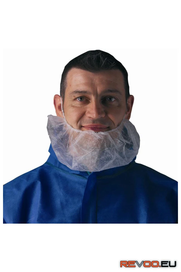 Egészségügyi szakállvédő polipropilén (100db/csomag) Coverguard MO45540 1.