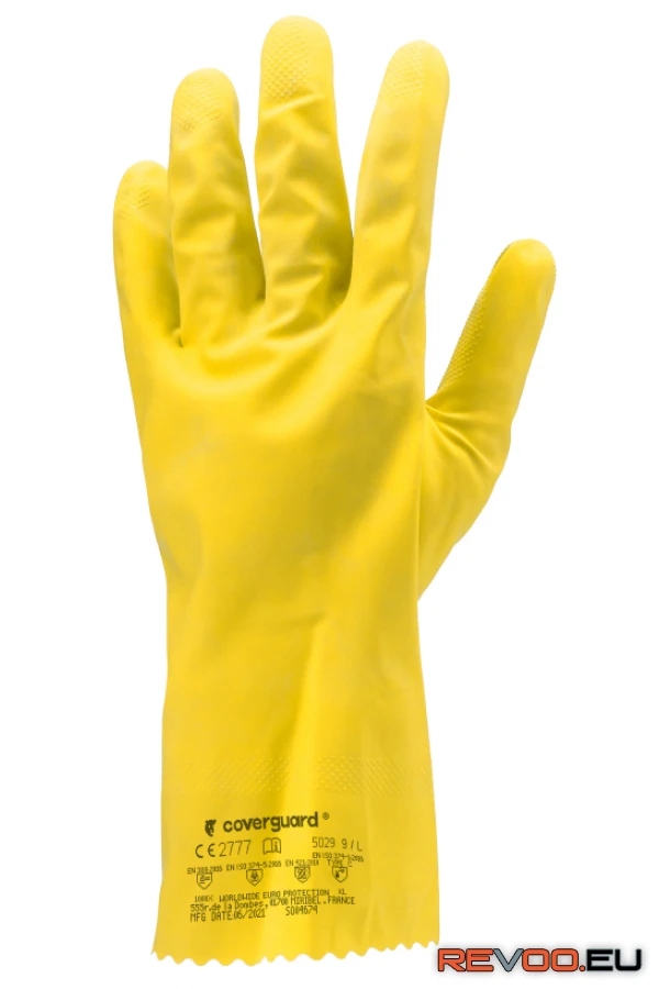 Htg gumikesztyű pamutbolyhozott belsővel Euro Protection MO5030 1.