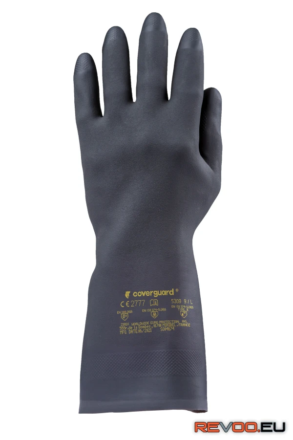 Neoprén vegyszerálló érdesített kesztyű Eurotechnique MO5310 1.