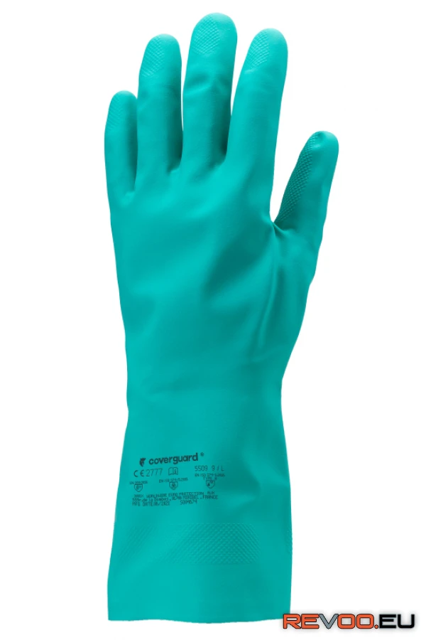 Nitril vegyszerálló kesztyű érdesített Euro Protection MO5510 1.