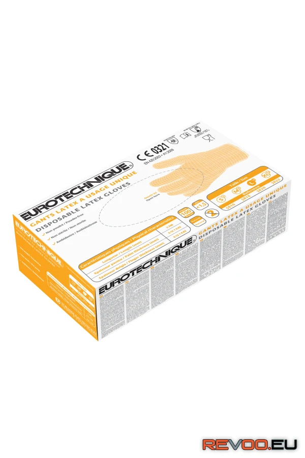 Latex púdermentes kesztyű Coverguard MO5820 2.