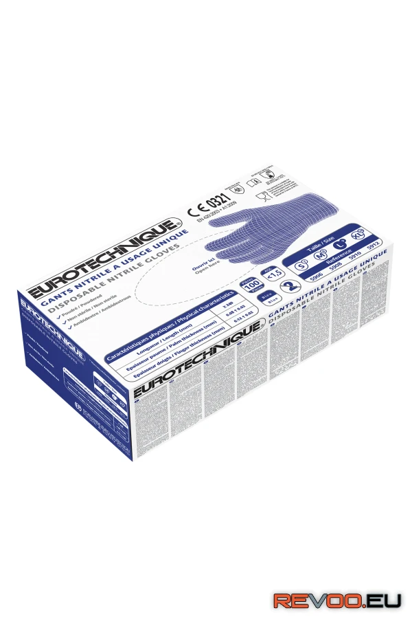 Nitril púderezett kesztyű Coverguard MO5910 2.