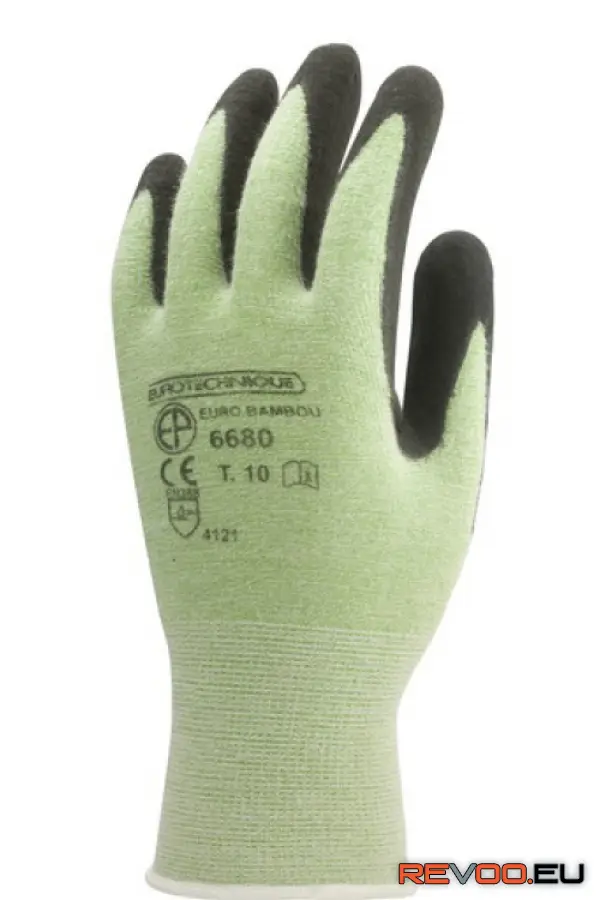 Szerelőkesztyű, Eurobambou, tenyéren nitrillel Euro Protection MO6680 1.
