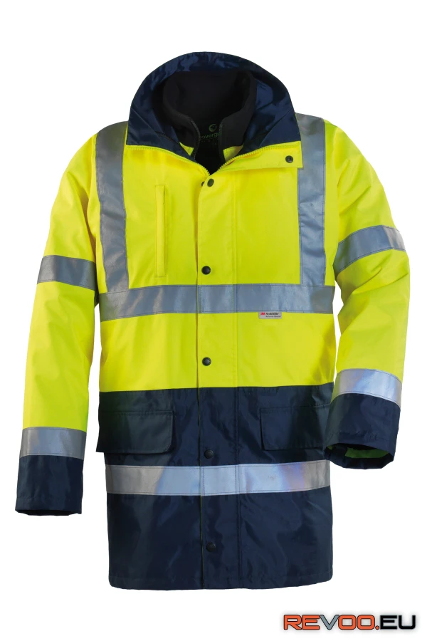 Hi-way 4 az 1-ben fluo PE kabát Coverguard MO70550 1.