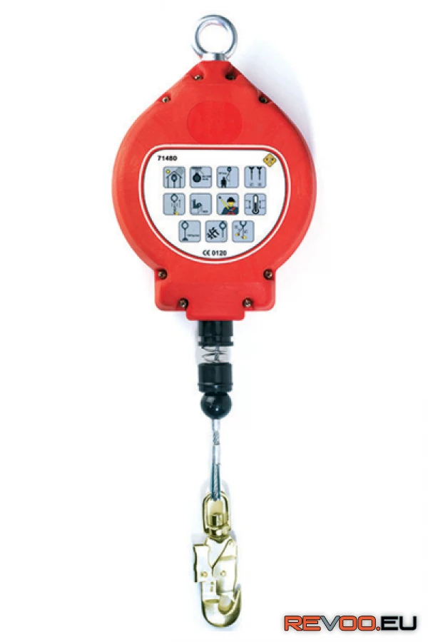 C10 automata zuhanásgátló acélsodrony 10m   Toplock MO71480 1.