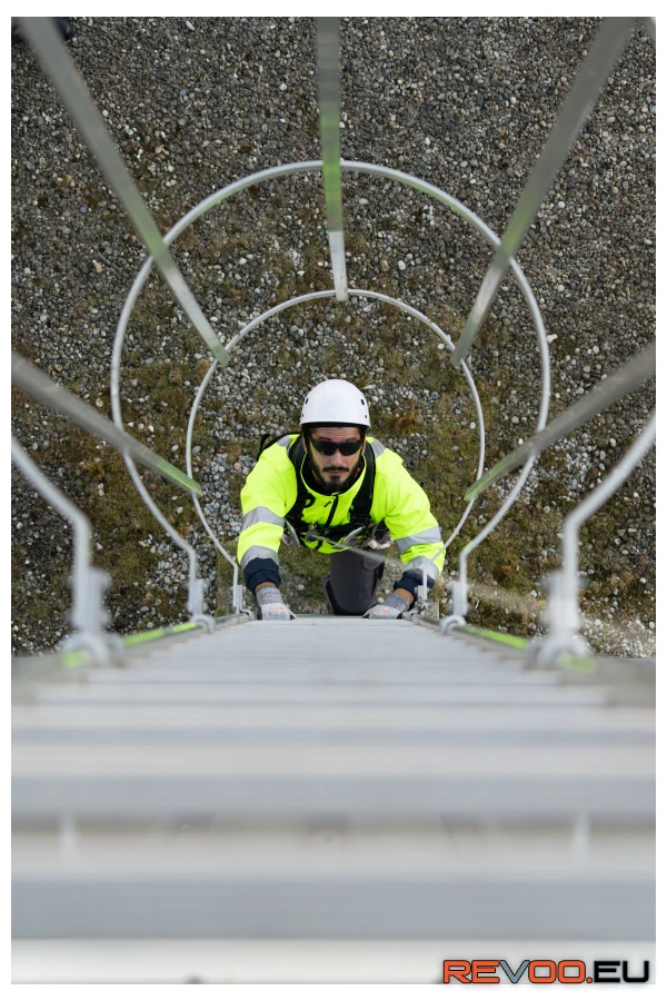 C20 visszahúzható zuhanásgátló, acélsodrony 20m Coverguard MO71482 3.