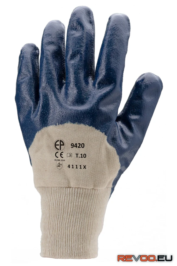 Tenyéren mártott nitril kesztyű Euro Protection MO9420 1.