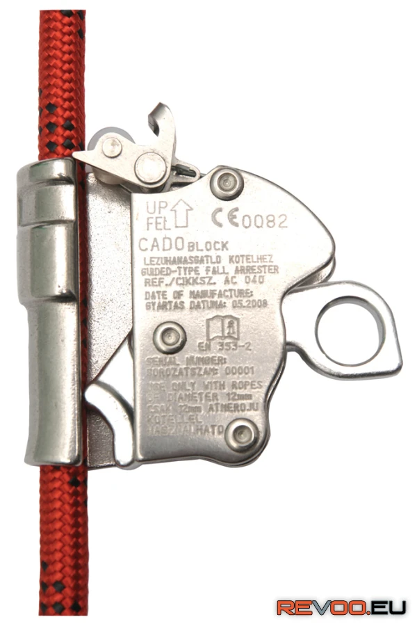 Block zuhanásgátló 12mm kötélhez Cado MOAC040 1.