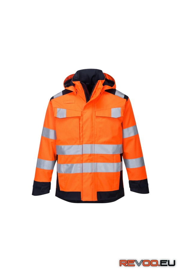 Modaflame Rain Multi Norm Arc lángálló kabát   Portwest MV70 2.