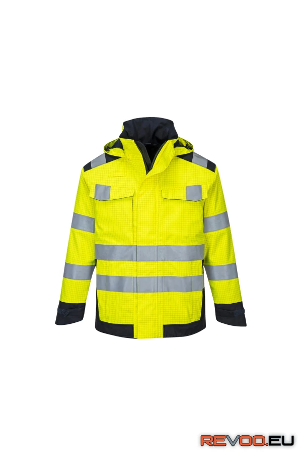 Modaflame Rain Multi Norm Arc lángálló kabát   Portwest MV70 3.